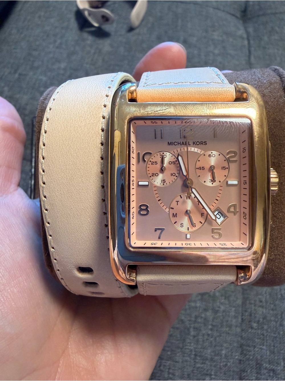 Michael Kors Women's Rose Gold Chronograph Watch